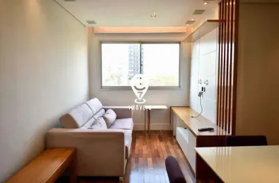 Apartamento para venda de 2 dormitórios mobiliado no mirandópolis!