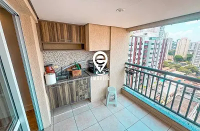 Apartamento com varanda gourmet para alugar com 2 quartos, 1 vaga na saude / sp