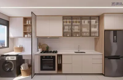 Apartamento 2 quartos no estoril (bh) - 49,49 m², 2 vagas, lazer completo