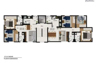 Apartamento com 3 quartos à venda na Rua F, Miramar (Barreiro), Belo Horizonte