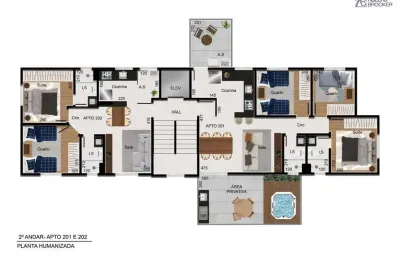 Apartamento com 2 quartos à venda na Rua F, Miramar (Barreiro), Belo Horizonte