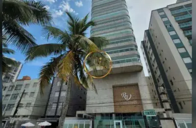 Belo apartamento 02 quartos na aviação praia grande frente mar