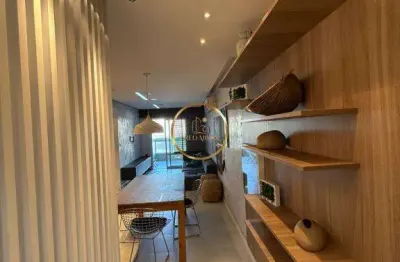 Maravilhoso apartamento 02 quartos no boqueirão, praia grande