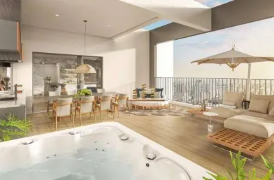 Apartamento com 2 dormitórios à venda, 124 m², penthouse - vila clementino ibirapuera