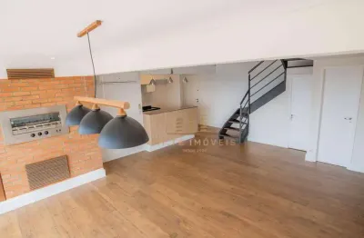 Apartamento mobiliado com 2 dormitórios/suítes, churrasqueira, 2 vagas - Vila Mascote