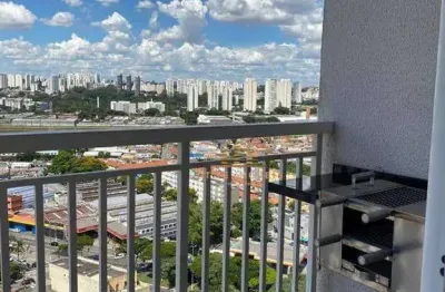 Apartamento de 2 dormitórios, com sacada, semi mobiliado - Socorro/Santo Amaro