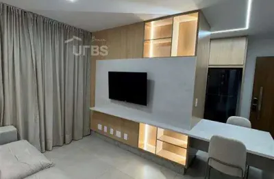 Flat mobiliado no Moove Brasal – Setor Bueno – 44 m² – 1 quarto – alto padrão e excelente localização