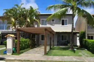 Casa com 4/4 sendo 3 suítes à venda no condominio atlantic ville buraquinho - lauro de freitas - ba