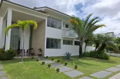 Casa com 3 suítes para locação no condominio busca vida em busca vida (abrantes) - camaçari - ba