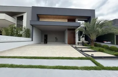 Casa porteira fechada 3 suítes + Escritório em Indaiatuba-SP