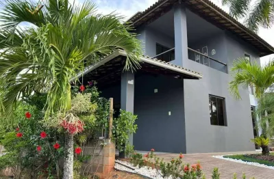 Casa com 3 dormitórios à venda, 250 m² por r$ 1.200.000,00 - novo abrantes - camaçari/ba