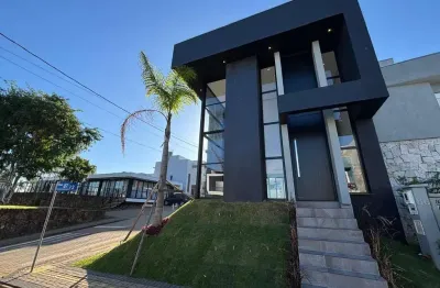 Casa em condomínio fechado com 3 quartos à venda na Estrada Morro do Coco, 990, Jansen, Gravataí por R$ 1.290.000