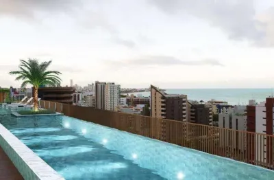 Apartamento / novo para venda em joão pessoa, manaira, 3 dormitórios, 1 suíte, 1 banheiro, 2 vagas