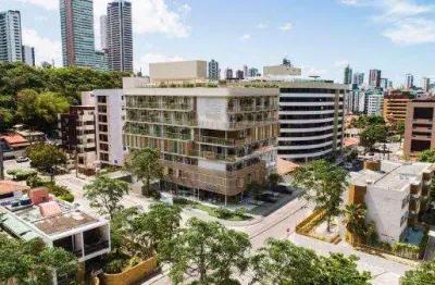 Flat para venda em joão pessoa, cabo branco, 1 dormitório, 1 banheiro