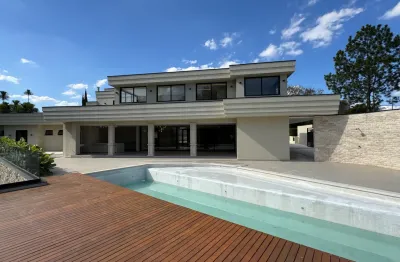 Casa alto padrão a venda no alphaville campinas 4 suites mais dormitorio de serviço