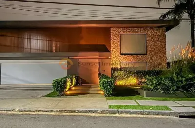 Alto padrão no alphaville residencial 1 – 5 suítes, spa e automação completa