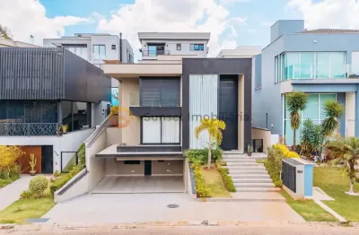 Casa Contemporânea no Tamboré 11 - Totalmente Mobiliada e Lazer Completo