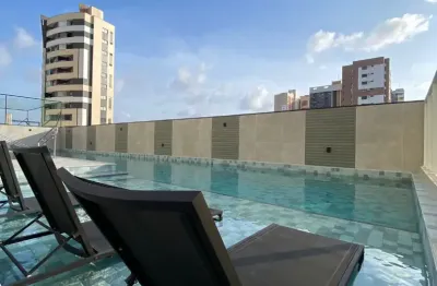 Apartamento novo com 4 suítes, 169m² 3 vagas com vista p/mar, nascente