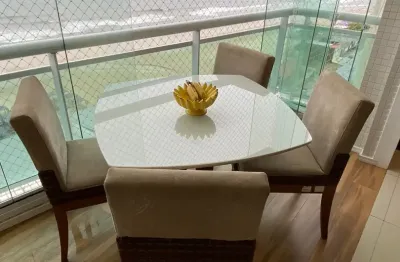 Apartamento de luxo para locação, com 136 m² vista eterna p/mar