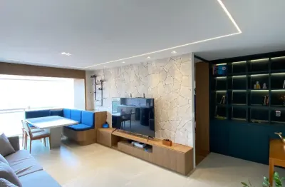 Apto a venda todo projetado e mobiliado com 3 qtos na ponta do farol