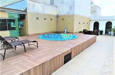 Cobertura com 4 dormitórios à venda, 365 m² por r$ 750.000 - vila valqueire - rio de janeiro/rj