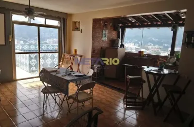 Cobertura com 2 dormitórios à venda, 140 m² por r$ 400.000 - praça seca - rio de janeiro/rj