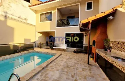 Casa com 3 dormitórios à venda, 165 m² por r$ 720.000 - vila valqueire - rio de janeiro/rj