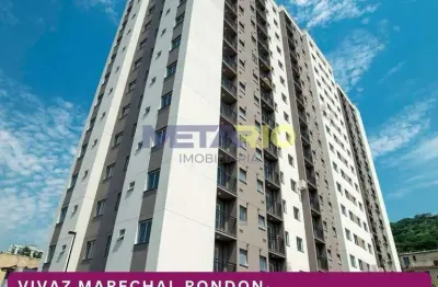 Apartamento com 2 dormitórios à venda, 44 m² por r$ 339.759 - riachuelo - rio de janeiro/rj