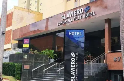 Flat com 1 quarto  à venda, 42.40 m2 por r$220000.00  - centro - londrina/pr