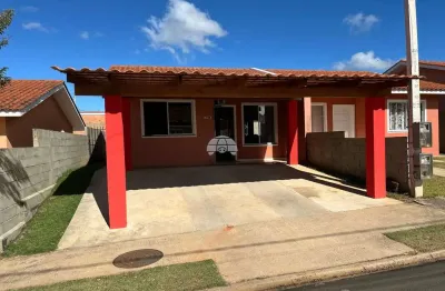 Casa em condomínio fechado com 2 quartos à venda na rua santa rita, 140, cará-cará, ponta grossa, 52 m2 por r$ 215.000