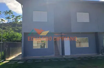 Casa com 2 dormitórios para alugar, 65 m² por r$ 2.300,00/mês - capricórnio iii - caraguatatuba/sp
