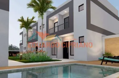 Sobrado com 02 suítes, 75 m² por r$ 496.000 - capricórnio ii - caraguatatuba/sp