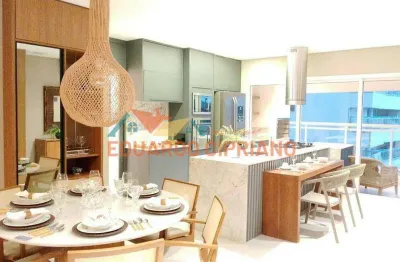 Apartamento com 3 dormitórios à venda, 145 m² por r$ 18.331.690,00 - indaiá - caraguatatuba/sp