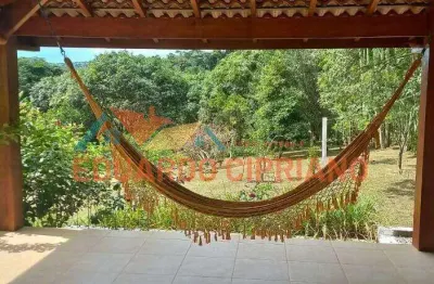 Chácara com 4 dormitórios à venda, 6160 m² por r$ 1.200.000,00 - zona rural - paraibuna/sp