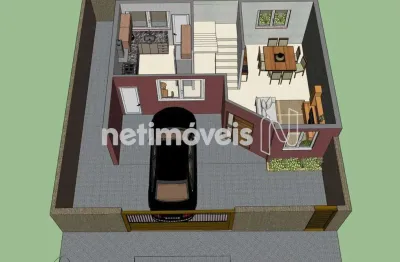 Casa com 2 quartos à venda na Rua Nicolina Pacheco, Maria Virgínia, Belo Horizonte