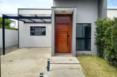 Casa para Locação em Barra Velha, QUINTA DOS AÇORIANOS, 3 dormitórios, 1 suíte, 2 banheiros, 2 vagas