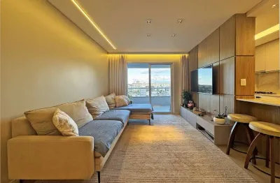 Apartamento de 3 dormitórios, mobiliado e decorado com vista permanente!