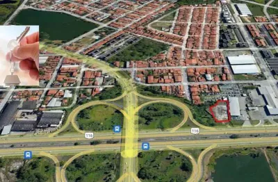 Monte seu negócio aqui! excelente terreno comercial na br 116