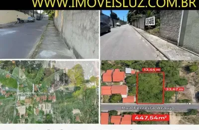 Terreno plano, murado e em localização privilegiada lagoa redonda