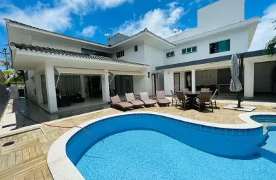 Casa de condomínio 4/4 à venda no estilo porteira fechada