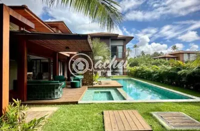 Casa 5/4 nascente porteira fechada em praia do forte à venda