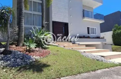 Casa de condomínio 4/4 porteira fechada à venda no alphaville litoral  norte 1