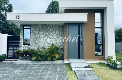 Casa em condomínio fechado com 3 quartos à venda na Rua Sucupió, sn, Abrantes, Camaçari