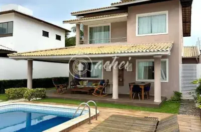 Casa em condomínio fechado com 5 quartos à venda na Rua Ana C B Dias, s/n, Buraquinho, Lauro de Freitas