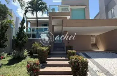 Casa em condomínio fechado com 4 quartos à venda na Avenida Tiradentes, sn, Alphaville Litoral Norte I I, Camaçari