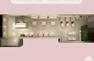 Alugue já! espaço de 90 m² para yoga, estética e salão de beleza no bairro cabral