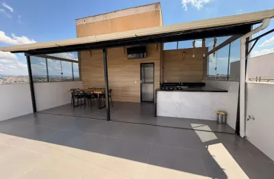 Cobertura com 2 quartos à venda no cabral, contagem  por r$ 579.000