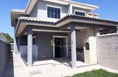 Casa com 4 dormitórios à venda, 157 m² por r$ 600.000,00 - jardim bela vista - rio das ostras/rj