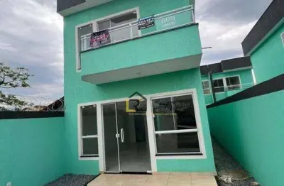 Casa com 2 dormitórios à venda, 86 m² por r$ 290.000,00 - extensão serramar - rio das ostras/rj