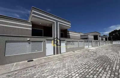 Casa com 2 dormitórios à venda, 67 m² por r$ 350.000,00 - chácara mariléa - rio das ostras/rj